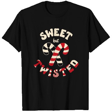 Discover Sweet but twisted candy canes pun T Shirts