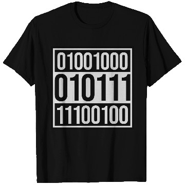 Discover binary code program language T Shirts