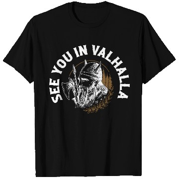 Discover See You In Valhalla Viking Norse T Shirts