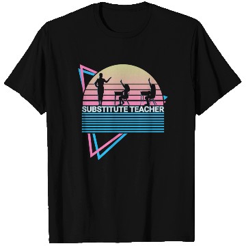 Discover Substitute Teacher Retro T Shirts