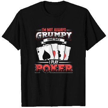 Discover Poker Casino Poker Player Gambling Roulette T Shirts