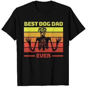 Discover Best Dog Dad Ever Hunde Retro T Shirts