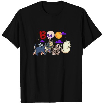 Discover Boo! | Spooky Funny Halloween | Mummy Skeleton T Shirts