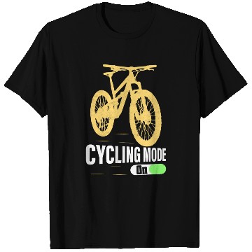 Discover Cycling Mode On Biking Bike T Shirts