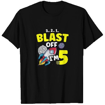 Discover I'm 5 Science Future Scientist Happy Birthday T Shirts