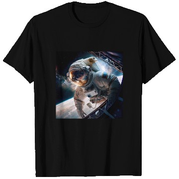 Discover Astronaut Cosmonaut Sci-Fi character T Shirts