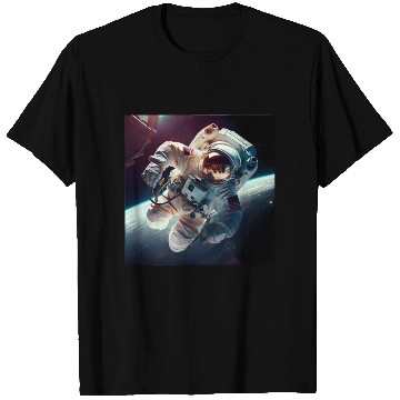 Discover Astronaut Cosmonaut Sci-Fi character T Shirts