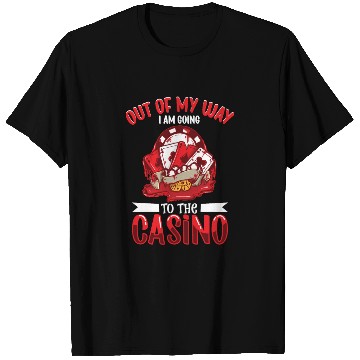 Discover Poker Casino Poker Player Gambling Roulette T Shirts