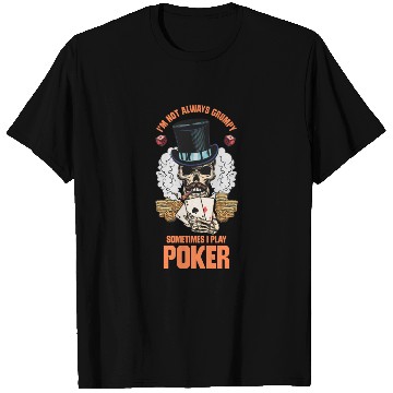Discover Poker Casino Poker Player Gambling Roulette T Shirts