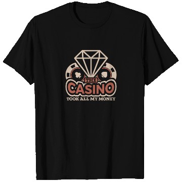 Discover Poker Casino Poker Player Gambling Roulette T Shirts