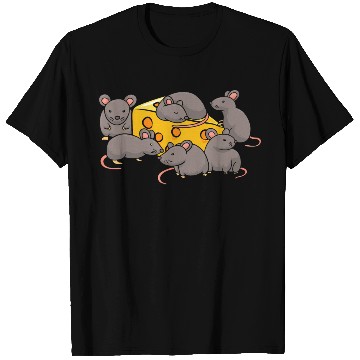 Discover Cute Rats Cheese Lover Funny Rat T Shirts