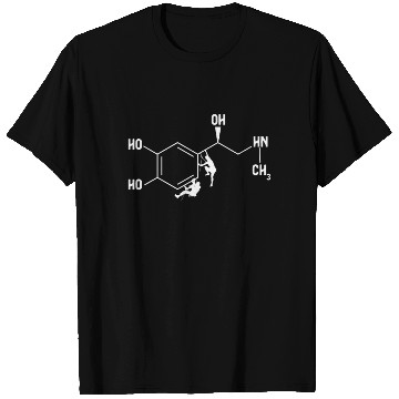 Discover Rock Climbing Adrenalin Formula Mountain Climber T Shirts