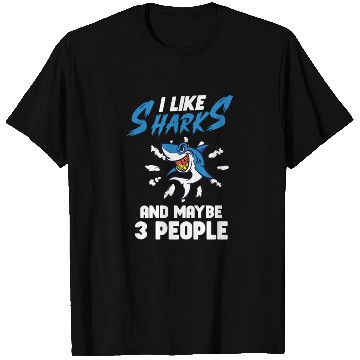 Discover Shark Ocean Predator Sea Creature T Shirts