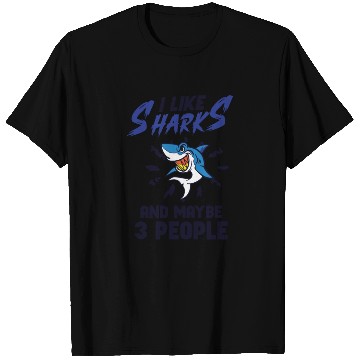 Discover Shark Ocean Predator Sea Creature T Shirts