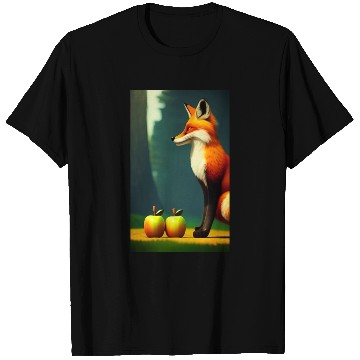 Discover Fox and apples T Shirts