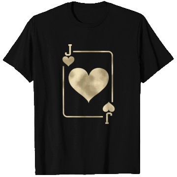 Discover Jack Of Hearts Playing Card Halloween Costume Glam T Shirts
