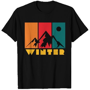 Discover mountain in winter T Shirts