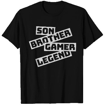 Discover son brother gamer legend T Shirts