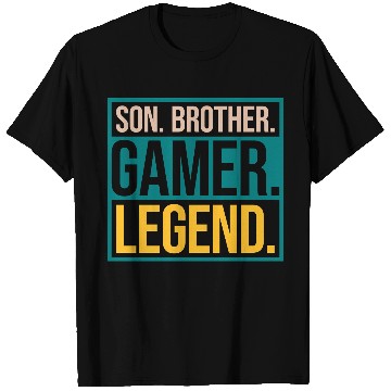 Discover son brother gamer legend T Shirts