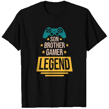 Discover son brother gamer legend T Shirts