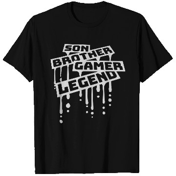 Discover son brother gamer legend T Shirts