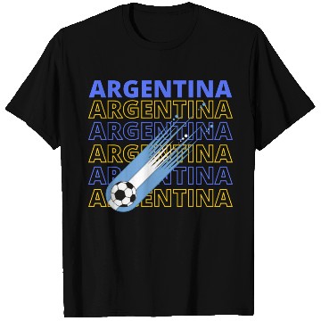 Discover Argentina Wold Soccer Vintage T Shirts
