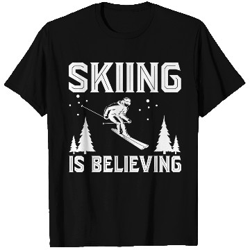 Discover Skiier Gears Ski Winter Lifestyle Apparel Sports T Shirts