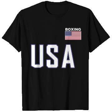 Discover Usa Flag Boxing Pocket Equipment Jacket For Boxer T Shirts