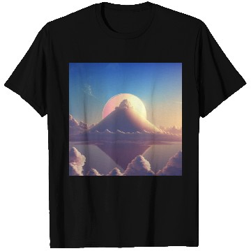 Discover Mashup Cotton Candy Planet & The Lonely Mountain T Shirts