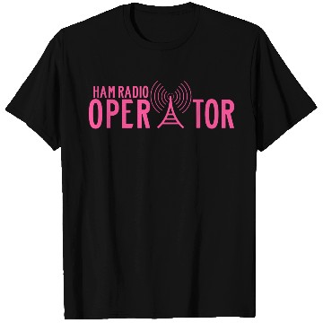 Discover Ham Radio Operator Girl Pink T Shirts