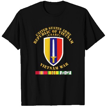 Discover Army US Army Vietnam USARV Vietnam War w SVC T Shirts