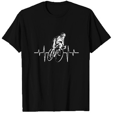 Discover Cycling Heartbeat, Racing lover, Bicycle Line Bike T Shirts
