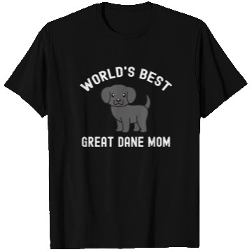 Discover World's Best Great Dane Mom T Shirts