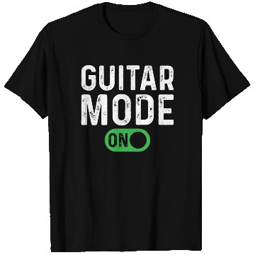 Discover Guitar Mode On - Bass Guitarist Guitar Player T Shirts