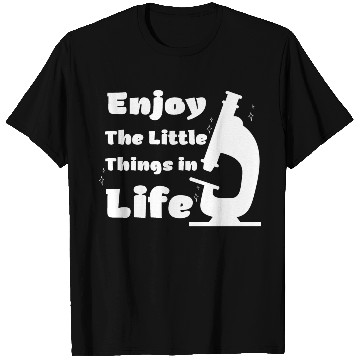 Discover funny microscope, microbiologists biology nerd T Shirts