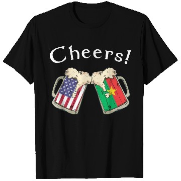 Discover Burkinabe American Grown Country Cheers Beer Drink T Shirts