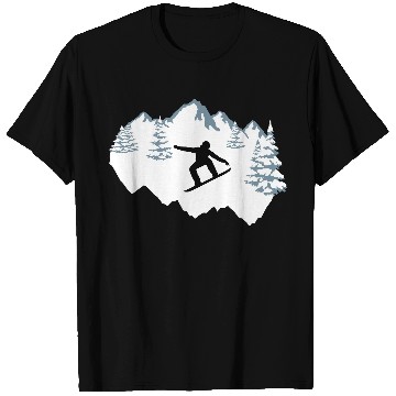 Discover Snowboarding, snowboarder T Shirts