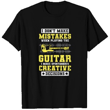 Discover I Don't Make Mistakes When Playing The Guitar, Gui T Shirts
