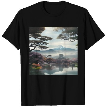 Discover Japan nature scenery T Shirts
