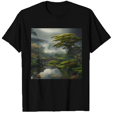 Discover Wild Japanese nature T Shirts