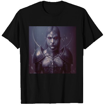 Discover Mashup Female Vampire & Dark Fantasy Knight T Shirts