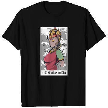 Discover Awesome The African Queen Tarot Card A Tarot T Shirts