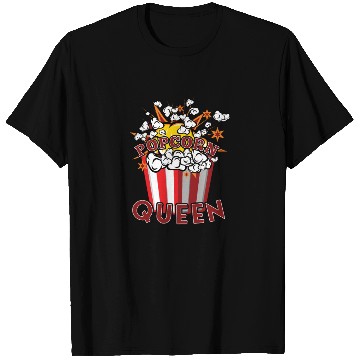 Discover Movie Watching Cinema Popcorn Binge Watching T Shirts