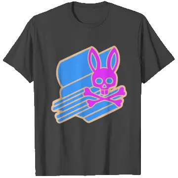 Discover Retro Psycho Bunny 3D Funny T Shirts