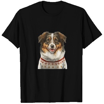Discover Cute Australian Shepherd Christmas T Shirts