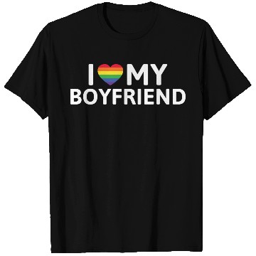 Discover I Love My Boyfriend T Shirts