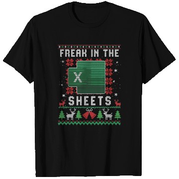 Discover Freak In The Sheets Excel Ugly Christmas Sweater T Shirts
