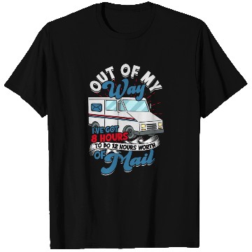 Discover Mail Men Mail Carrier Postal Worker Postman T Shirts