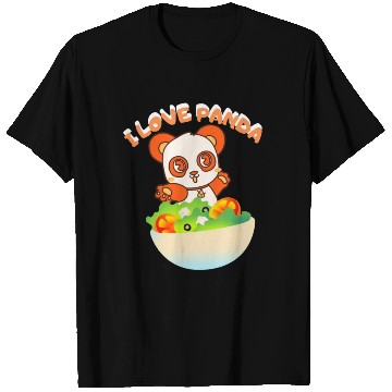 Discover I love panda T Shirts