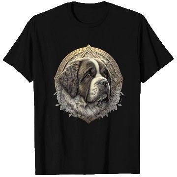 Discover Saint Bernard Dog T Shirts